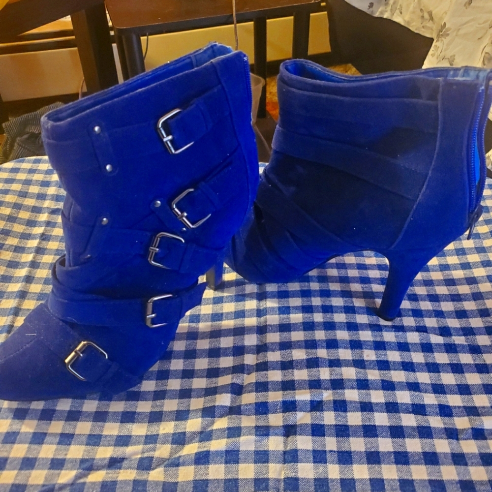 Blue Stilettos
